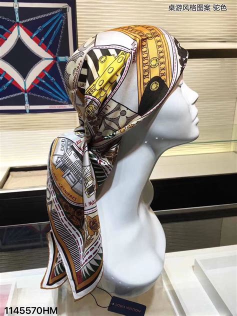 lv headband scarf
